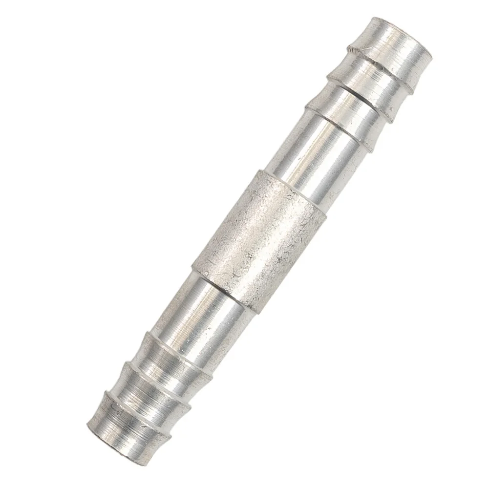 

16mm A/C Hose Barb Straight Two Way 304 Stainless Steel Pipe Fitting Connector Straight Splice Barbed Fitting