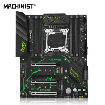 MACHINIST E5 MR9S X99 ATX 마더보드, LGA 2011-3, 인텔 제온 E5, CPU DDR4 RAM 메모리, NVME M.2, USB3.0 서버 전체 범위 지원