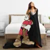 Grumpy Snow White And The Seven Dwarfs Blanket Flannel Portable Sofa Throw Blankets For Couch Bedding Outdoor Throws Bedspread 5