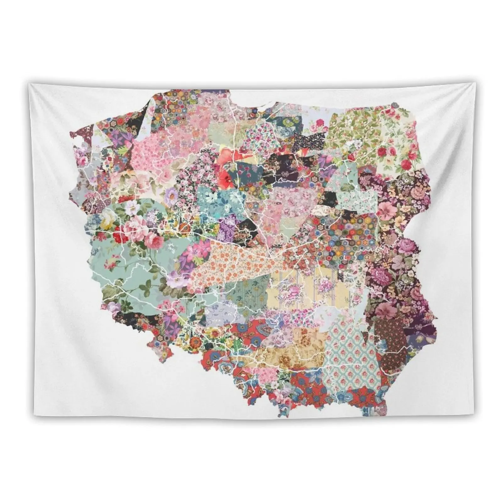 

Poland map Tapestry Decoration Home Room Decorations Tapestry