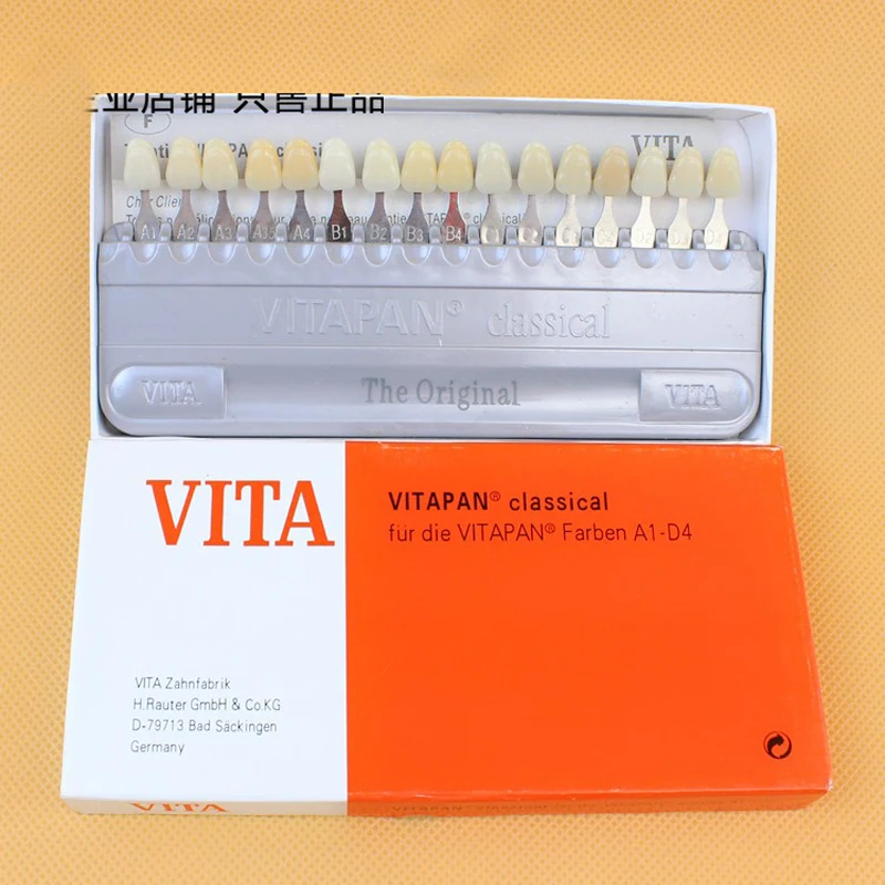 

ental material VITA16 color palette tooth color palette resin palette for oral dentistry