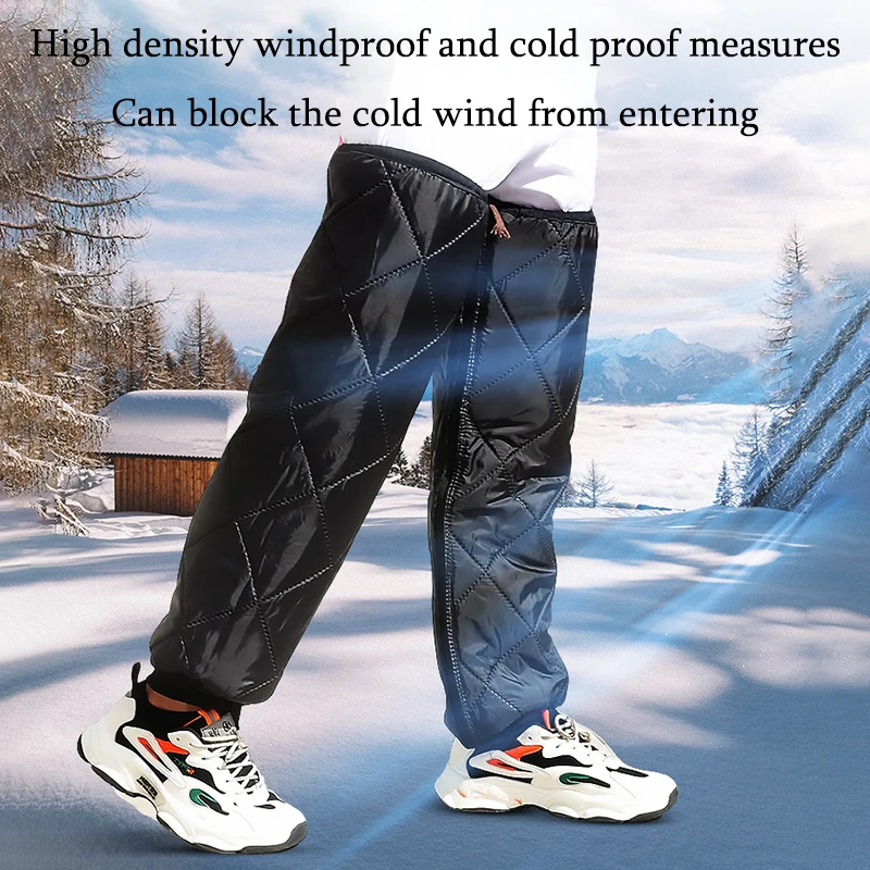 Thermal Windproof Knee Brace Wraps and Leg Warmers