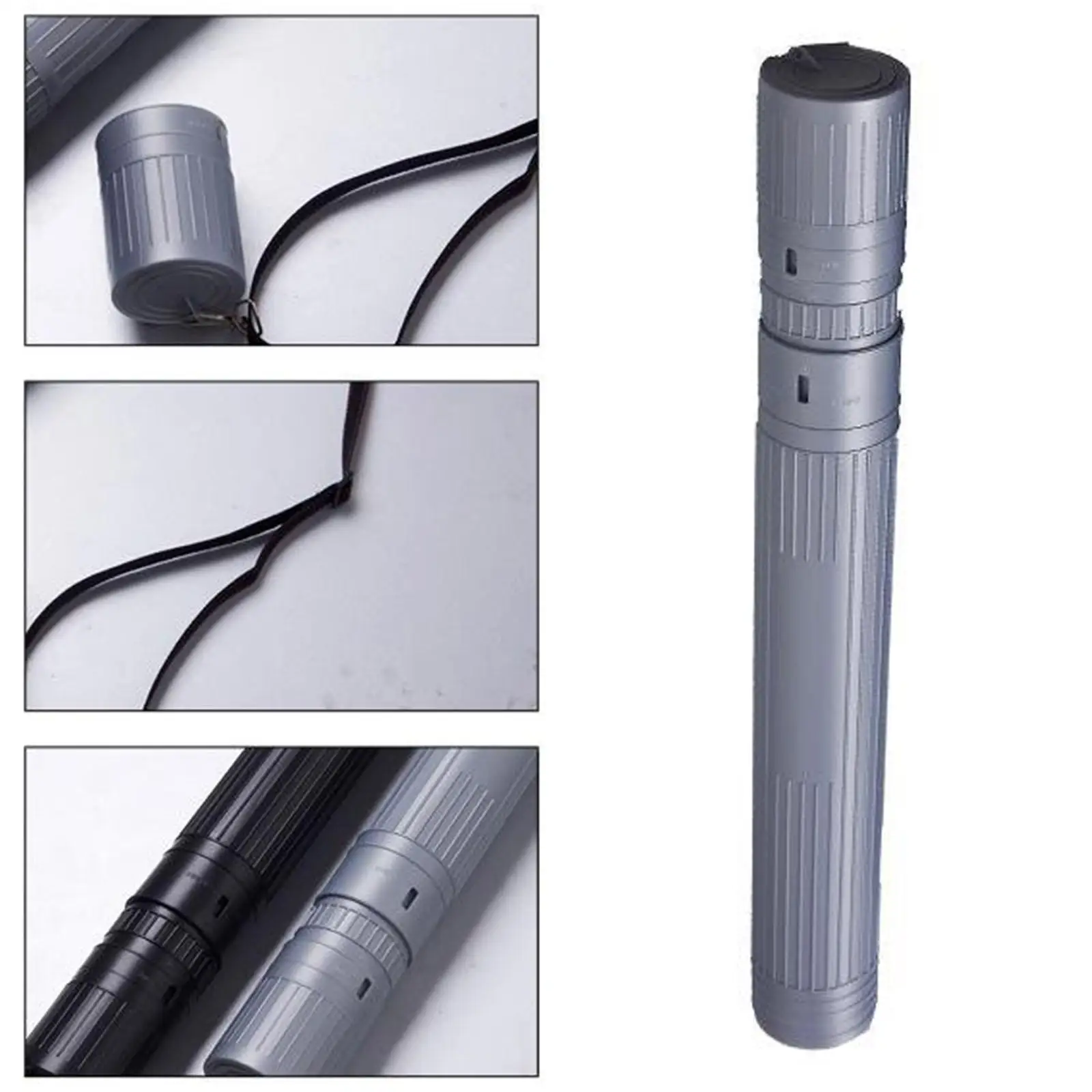 Drawing Tube Blueprint Case Telescoping Large Black Expands From 24.6 to 41  Inches Poster Tube with Strap - AliExpress