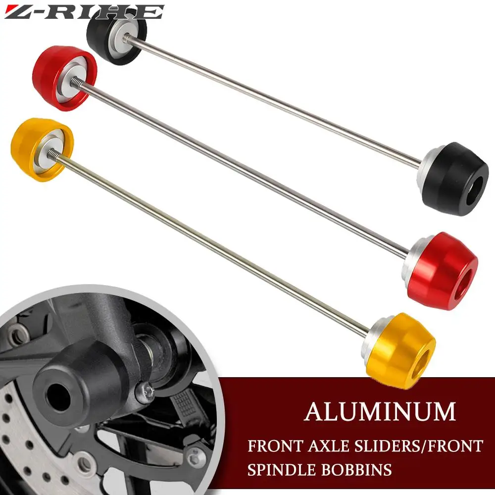 Motorcycle Front Axle Slider Front Fork Spindle Bobbins Covers