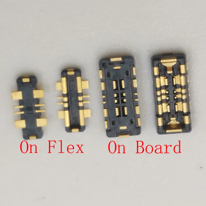 

2Pcs Battery Flex Holder FPC Connector Plug On Board For LG G8S G8 ThinQ G810 G820 Q7 Plus Q610 K92 K920 K40 K12 X4 2019 X420