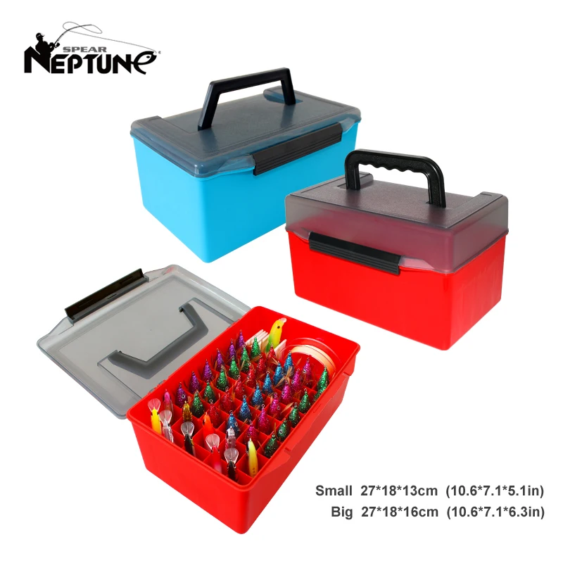 Fishing tackle box Squid jig organizer Webfoot octopus Egi Plastic storage box Minnow Hard bait container Sea tool case