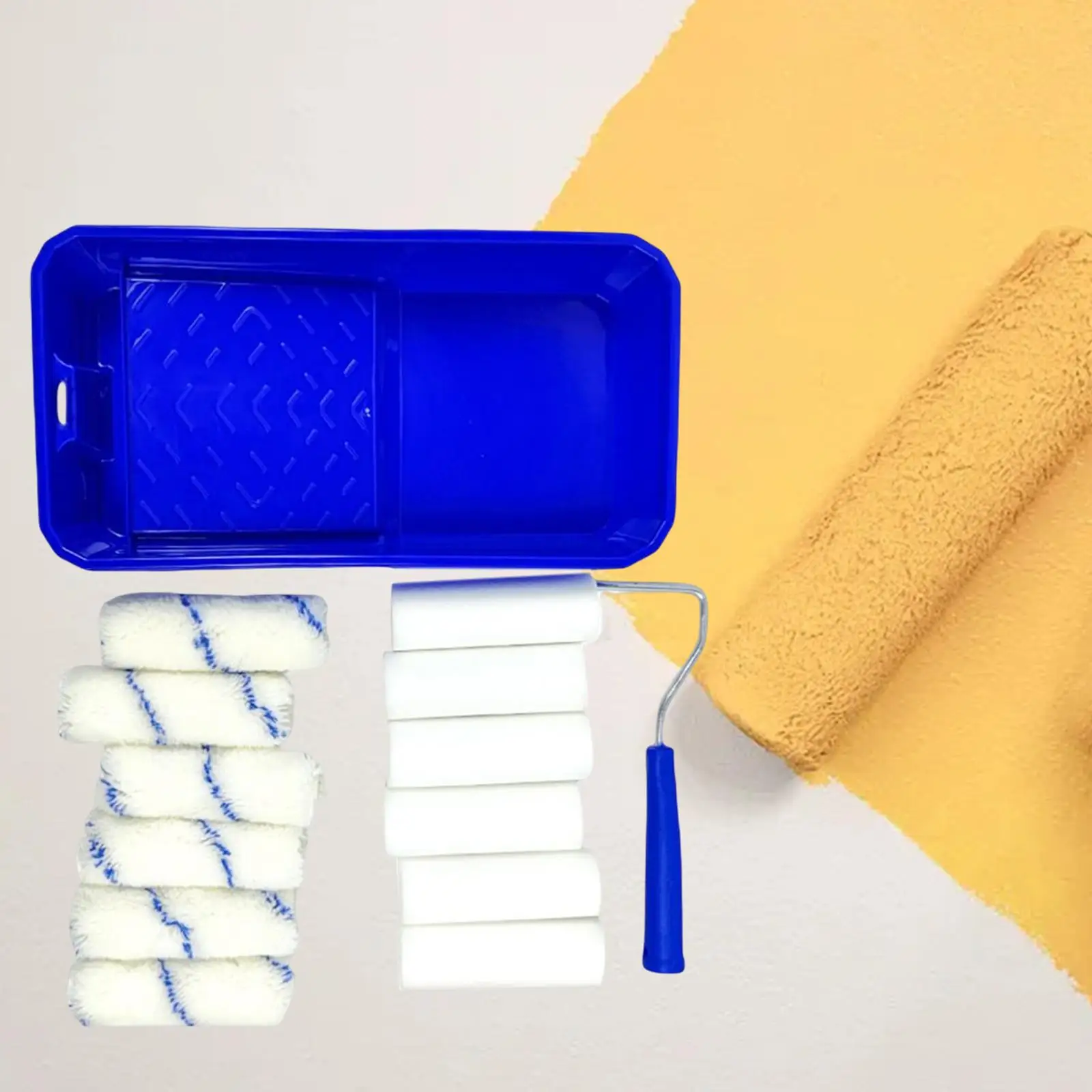 

Профессиональный валик для краски для интерьера, набор кистей для краски для стены и потолка