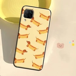 Cartoon Dachshund Sausage Dog Phone Case Cover for Huawei P60 Pro (CD2535)