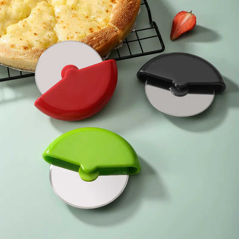 Hot 100pcs/lot Customers Often Bought With Similar Items Pizza Cutter Wheel Stainless Steel Professional Pampered Slicer