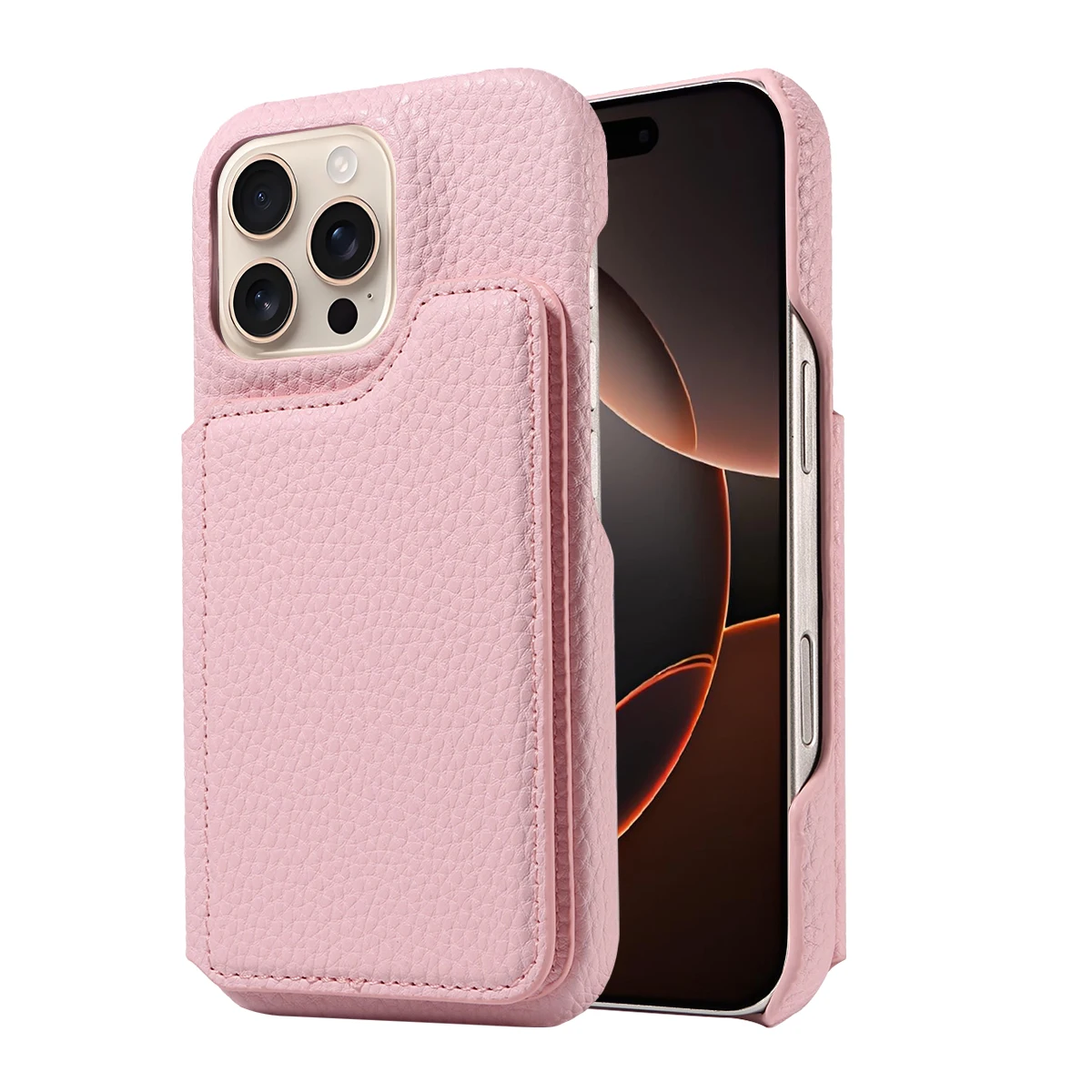 Stylish Multifunctional PU Leather Phone Case with Card Slots and Stand