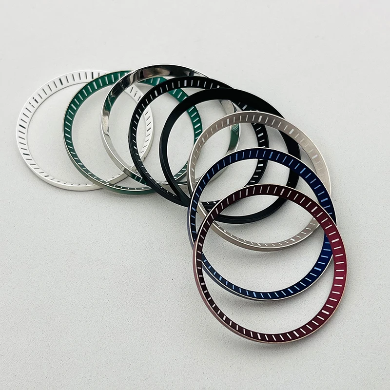 Assista Capítulo Anéis Apto para Seiko 6105 6309 Tartaruga Capitão Willard Case de Mergulho Movimento Assista Peças de Reparação Mod 31.4 mm Nh35 Nh36