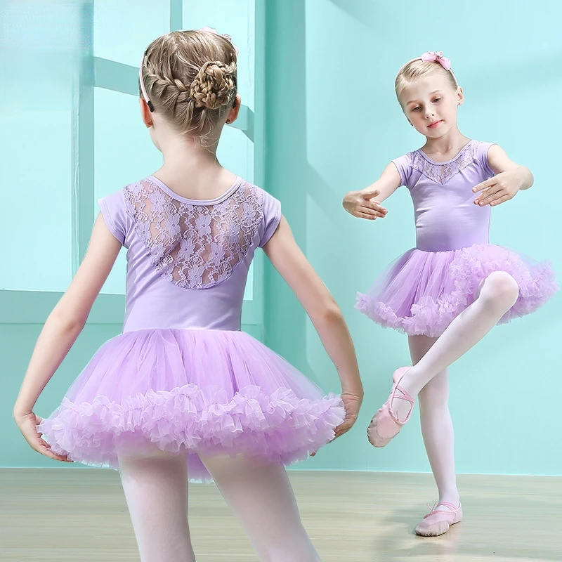 YKXLM Maillot de Ballet Danza para Niña Leotardo Ballet Danza