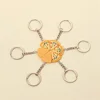 Cute Pizza Pendant Necklace for Women Vintage Pizza Shape Adjustable Necklace Best Friend Charms Keychain Jewelry Gift 2