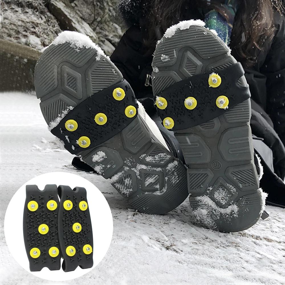 Anti Skid Shoe Spikes for Snow And Ice Gripper Winter Shoes Grip Anti Slip Crampons for Outdoor