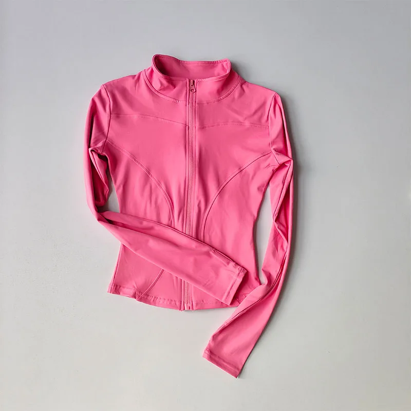 Outdoor Sports Long Sleeved Women Slim Yoga Clothes Quick