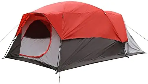 

Portable Cabin Camping Tent Double Layer for Family 5-6 Person кемпінгові товари Burn barrel Mini steel tripod T