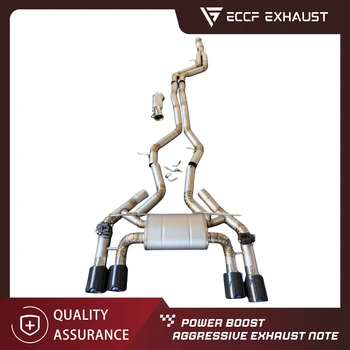 Aggressive Supercar Sound ECCF Titanium Valved Catback Exhaust for BMW M2 F87 Performance Upgrade Easy Installation 1