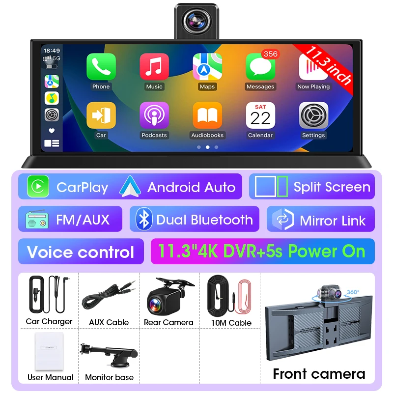 Front Rear Cam-10M