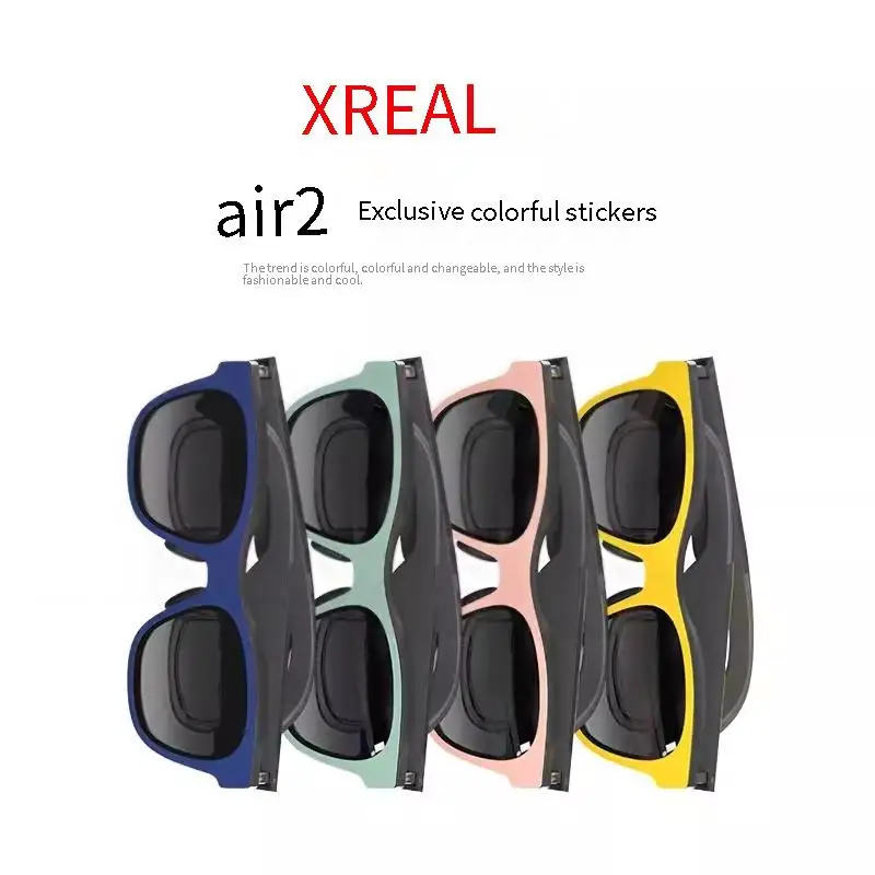 

Эксклюзивные цветные Стикеры для очков XREAL Air 2 AR, стикеры трех/семи цветов