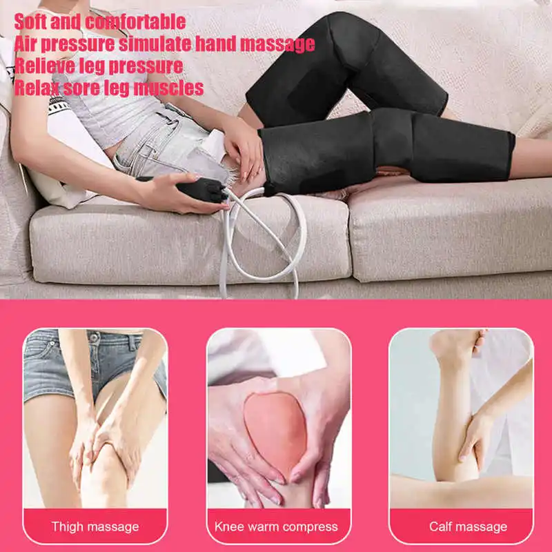 

Knee Joint Electric Heating Massage Belts Intelligent Calf Hot Compress Band Wrap Arthritis Pain Relief Leg Compression Massager