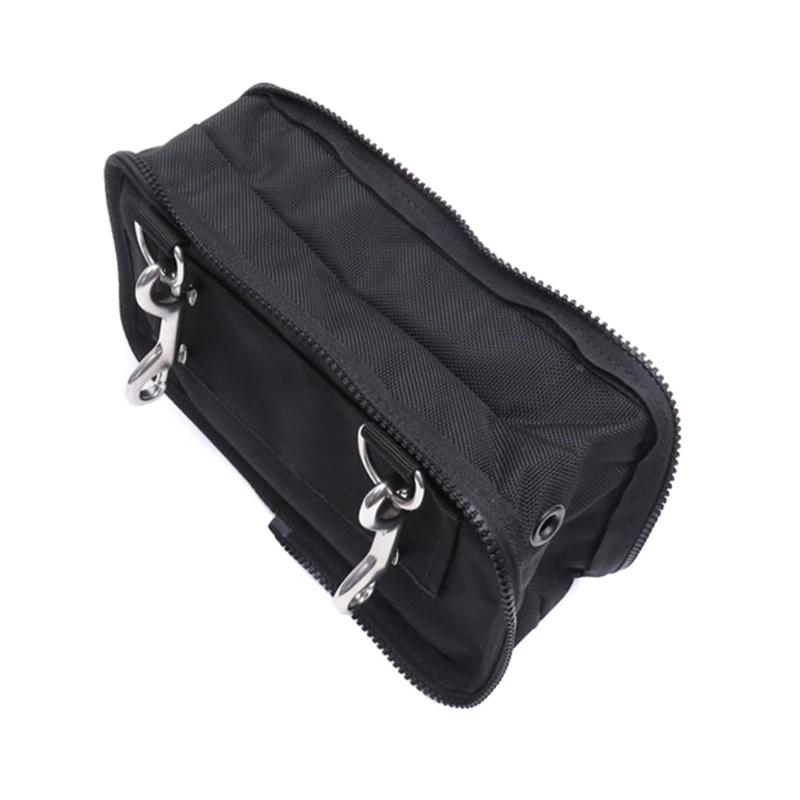 Side Mount Diving Storage Pocket Bag with Double Ended Hook Water Sport Equipment Diving Sidemount Storage 2
