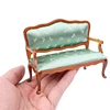 1:12 Miniature Soft Sofa Set For Dolls Mini Furniture Toys Dollhouse Pretend Play Toy For Girls Gifts Children Decoration 6