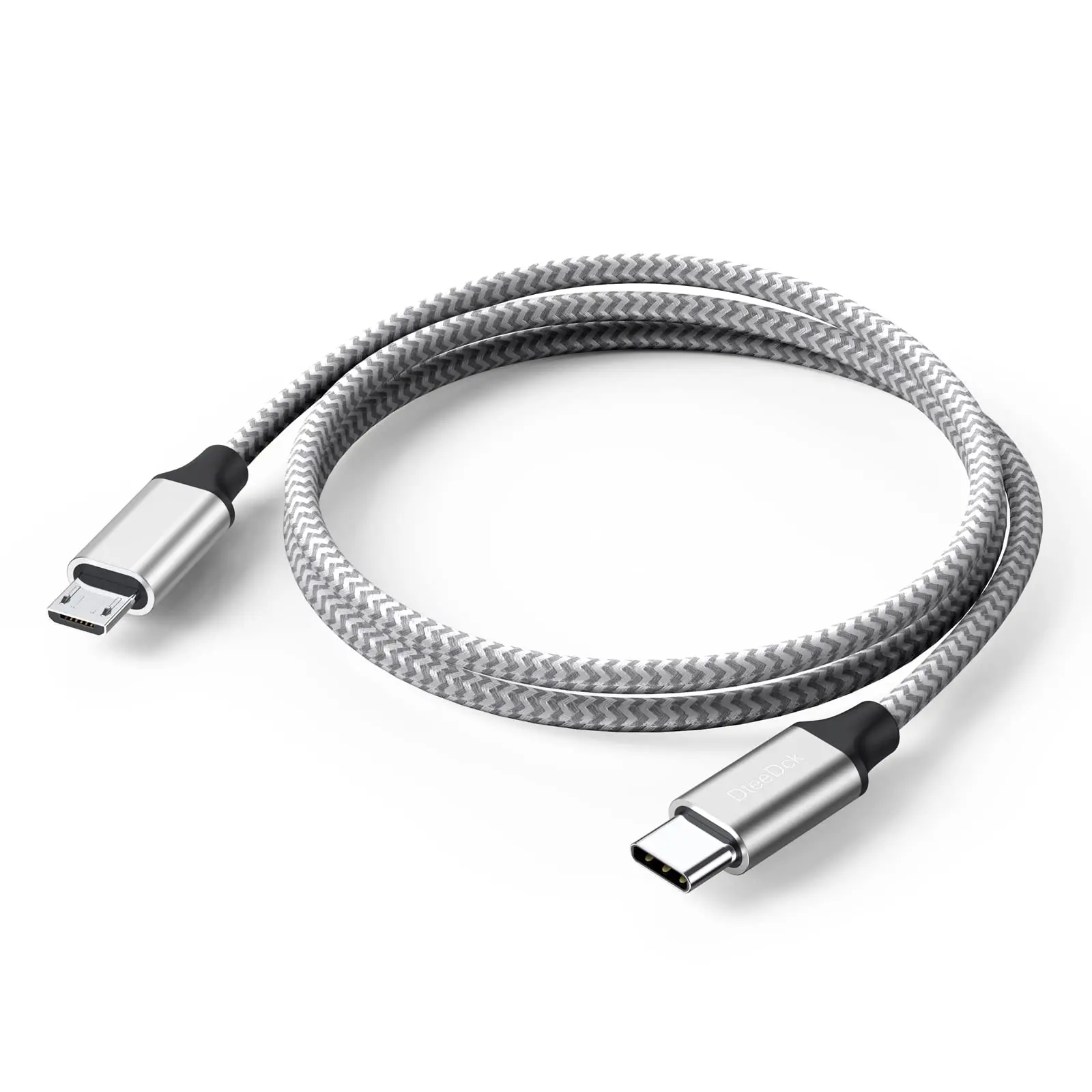 DteeDck USB C to Micro USB Cable Micro Type C Charging Cable USB-C USBC to  Micro USB Data Transmission Cord for Laptop Phone