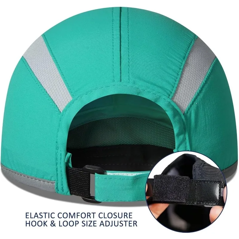 GADIEMKENSD UPF50+ Folding Outdoor Hat Quick Drying Waterproof Sun Hat Men Adjustable Golf Baseball Cap For Snapback Visors 3
