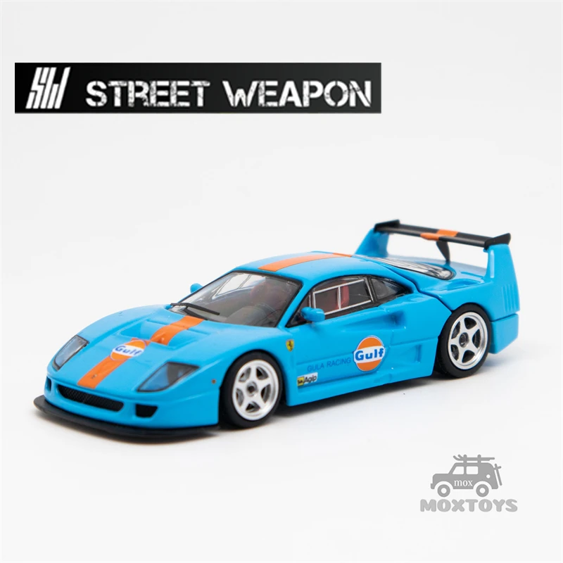 

SW 1:64 F40 LM Blue Diecast Model Car