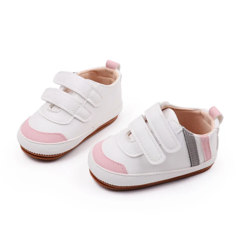 Baby Boys Girls Spring Casual Sneakers Rubber Sole Non-slip Toddler Single Shoes