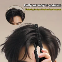 Brosse à lisser les cheveux de Type V, outil de coiffure, peignes de coiffure naturels, peigne à friser pour hommes et femmes 1