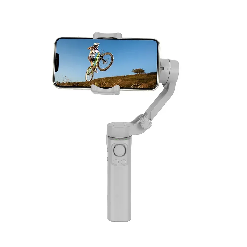 3-Axis Handheld Gimbal Foldable Mobile Phone Stabilizer With APP Anti Shake Outdoor Video Record For Android iOS Face Tracking