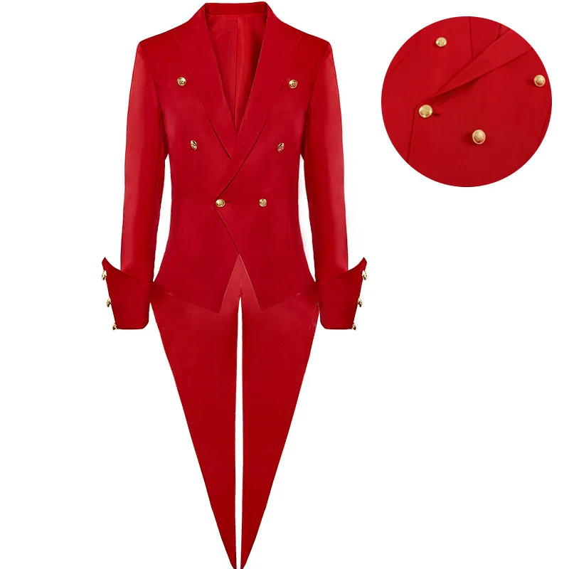 

European And American Court Prince Fashion Tuxedo Coat
