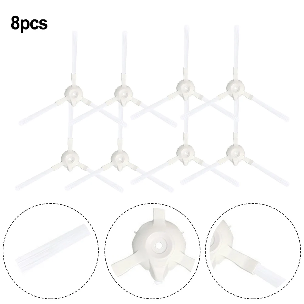 

8X 3-Arm Side Brushes For Rowenta X-plorer Deries 20 RR6825 ZR720002 Household Supplies Cleaning Vacuum Parts