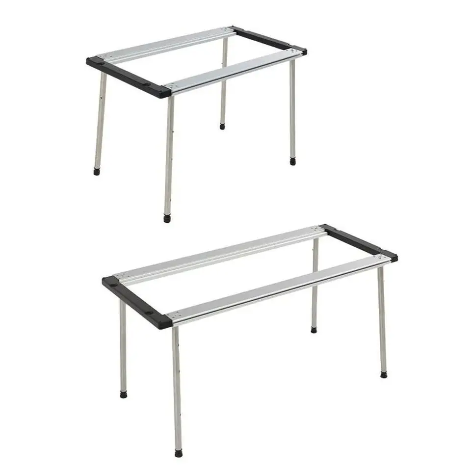 Description Picture 3 of itemIGT Table Legs Table Accessories, Stainless 3 Gear Adjustable Height, Telescopic Outdoor Camping, Portable Combination Table Leg