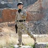 Exercise Special Forces Kids Clothing Army Military Scouting Uniform Camouflage Coat+Pant Training Performance Costume 100-160CM 3