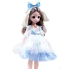 30cm New 1/6 Girl Princess Doll Set 23 Joints Movable 30cm Bjd Doll with Clothes Princess Dress Dolls Girls Birthday Gift Toys 6