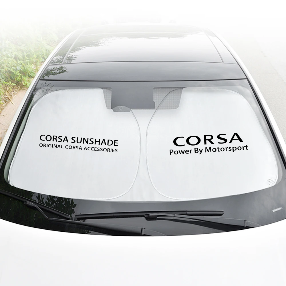 Auto Frontscheibe Windschutz scheibe Sonnenschutz Abdeckung Zubehör für  Opel Corsa c d e f a b gsi 1,6 t opc Linie 1,4 t Turbo Corsa van -  AliExpress