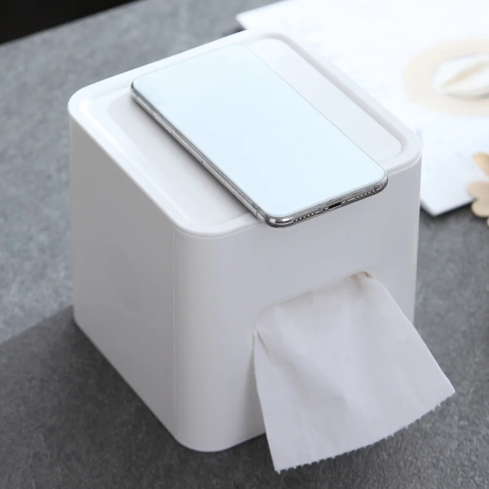 

Tissue Box Desktop Decor Office Boxes Storage Cases Bedroom Napkin Holders Dinner Napkins