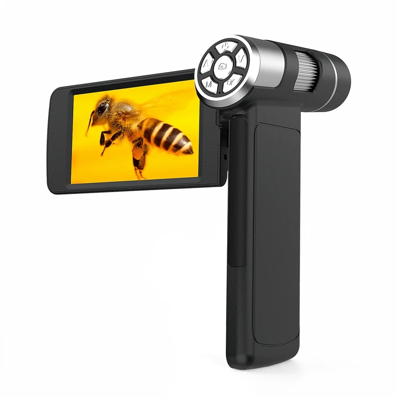 Andonstar AD203 USB デジタル顕微鏡 80-200X 1080P ポータブル