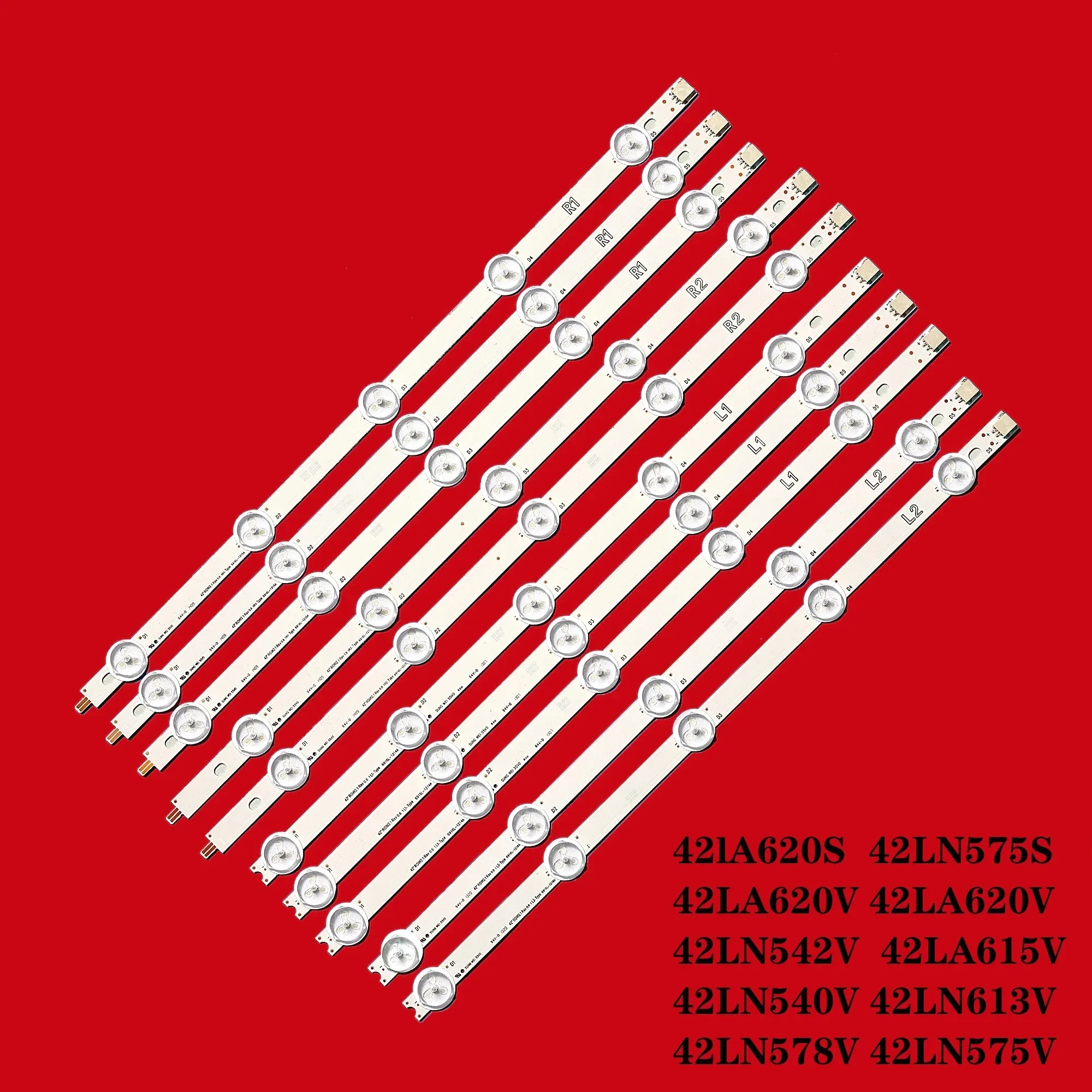 LED Backlight strip For 42LN575S 42LA615V 42LN570S 42LA620V 42ln5110 42ln5400 42ln542v 6916L-1386A 6916L-1387A 6916L-1388A