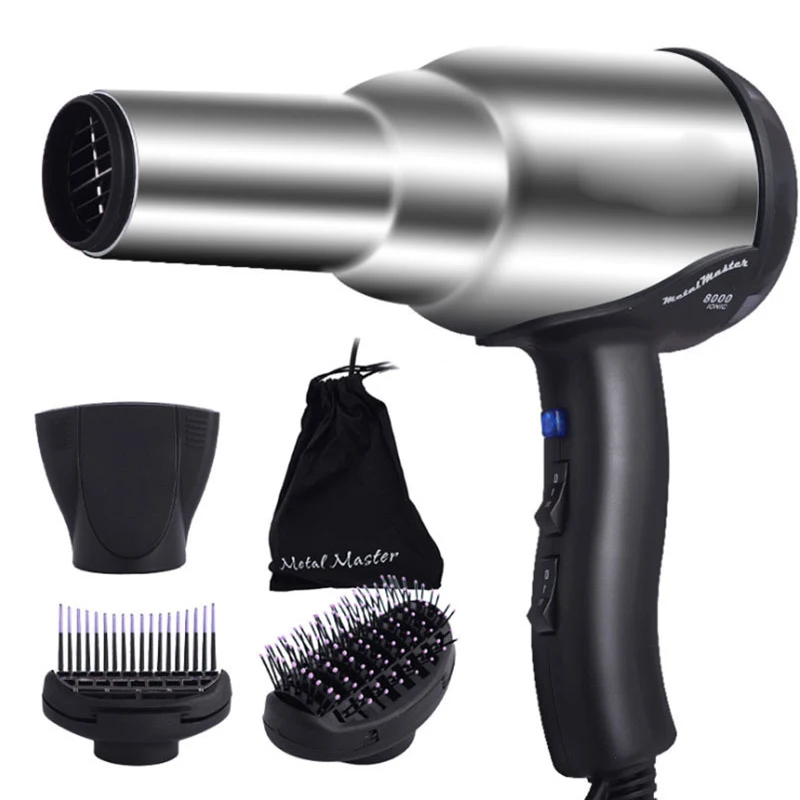 8000W Hair Dryers Home Appliance Multi-gear Blow Drier Hot And Cold Constant Temperature Adjustable Personal Care hairdressing 6