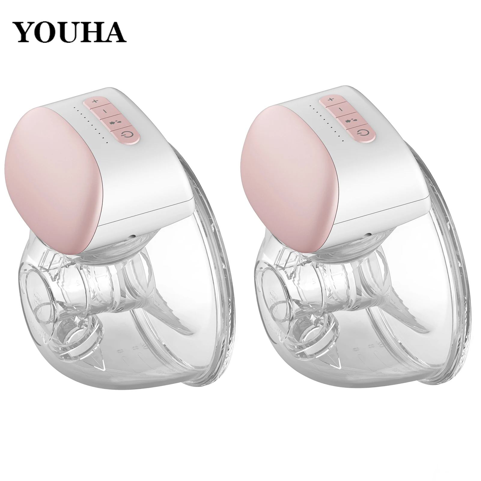 Wearable Breast Pump Hands Free Electric Single Breast Cup 8oz/ 240ml Ultra-silent technology Breastfeeding Milk Collector wearable electric breast pump