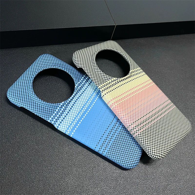 Ultra-Thin Stylish Carbon Fiber Decal Case with Matte Frosted Finish