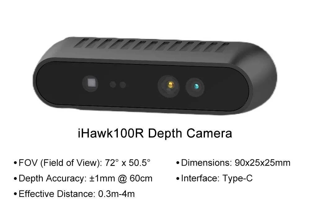 iHawkP100R Depth Camera 3D Structured Light High Precision Integrated Circuit 0.