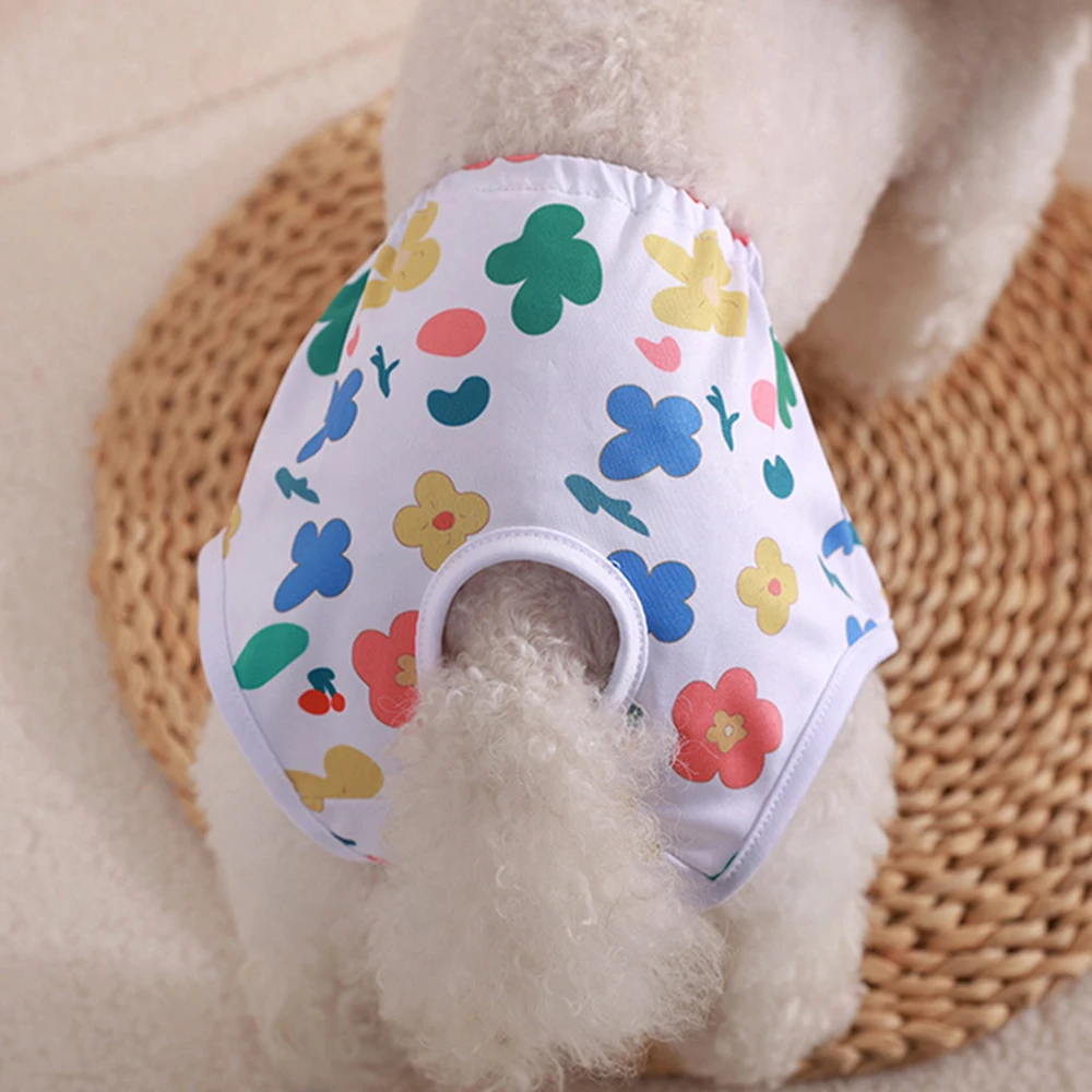 Cute Pet Physiological Pants Princess Pet Panties Dog Menstrual Pants Physiological Dog Diaper Female Sanitary Panties dog diapers,pet diapers,dog nappies