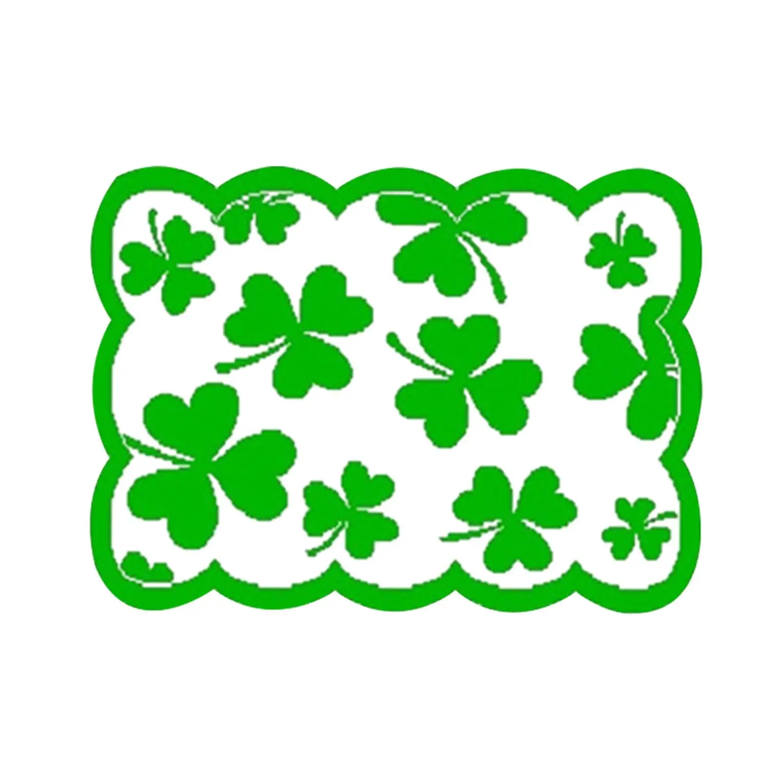 

Placemat 45x30cm Durable Ornament Lace ST Patricks Day Decor Festival Place Mat for Bar Indoor Dining Table Home Holiday Dinner