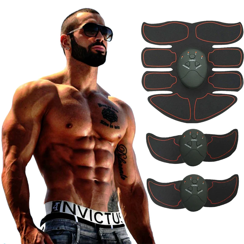 

Smart EMS Wireless Muscle Stimulator Trainer Massager Fitness Abdominal Training Electric Weight Loss Body Slimming Pad