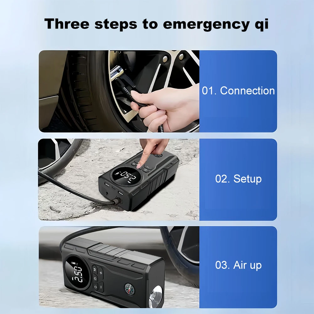 Car Jump Starter Jump Starter 39800mAh Portable