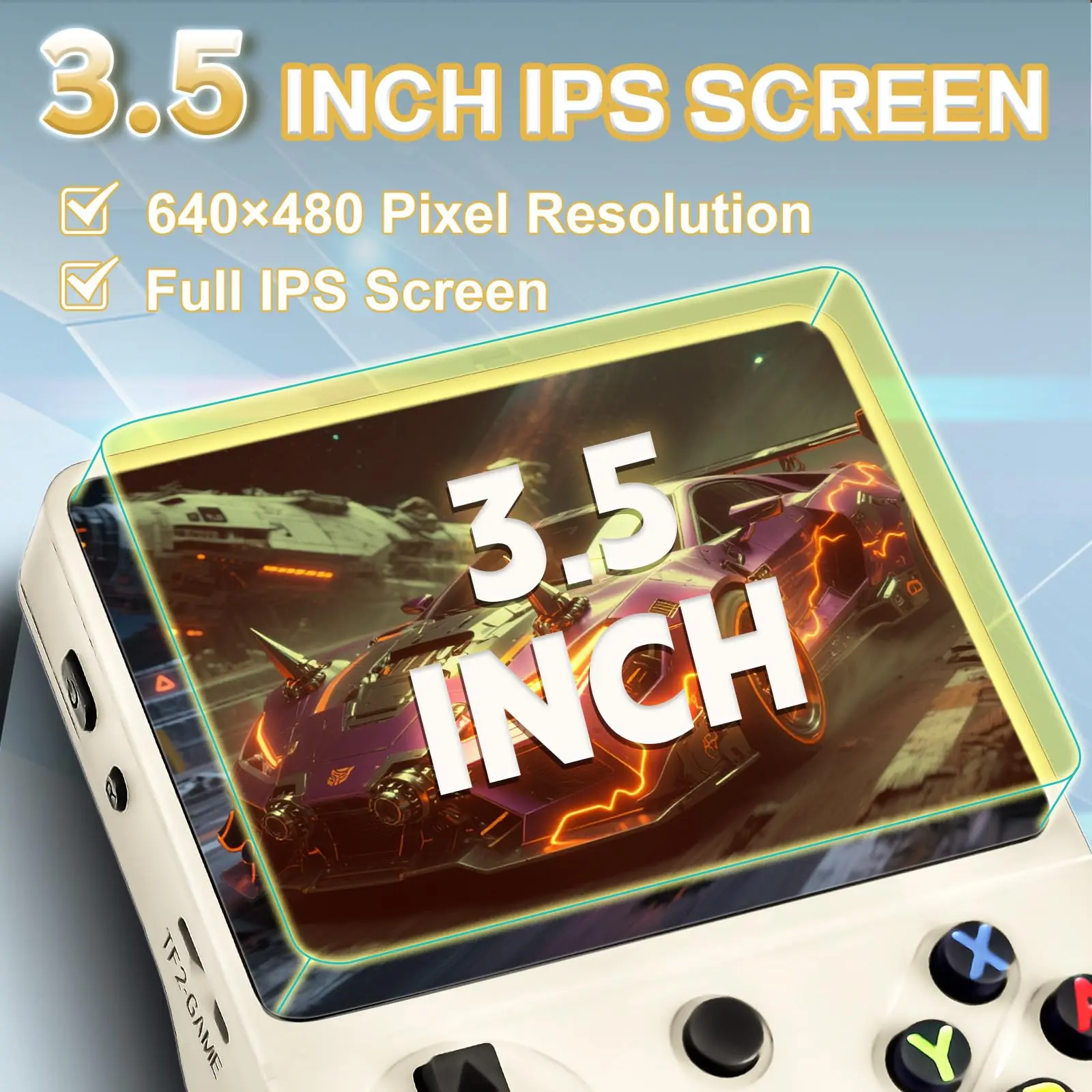 RG36PRO Handheld Game Console 3.5 Inch IPS Screen 30000 Games 64G Card 3000mAh Battery Open Source Retro Gaming Player_voghion.com